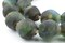 Jumbo Bicone Recycled Glass Beads - Beaded Wall Hangings - Extra Large African Sea Glass Beads 25mm - The Bead Chest (Blue, Green, Brown & White)